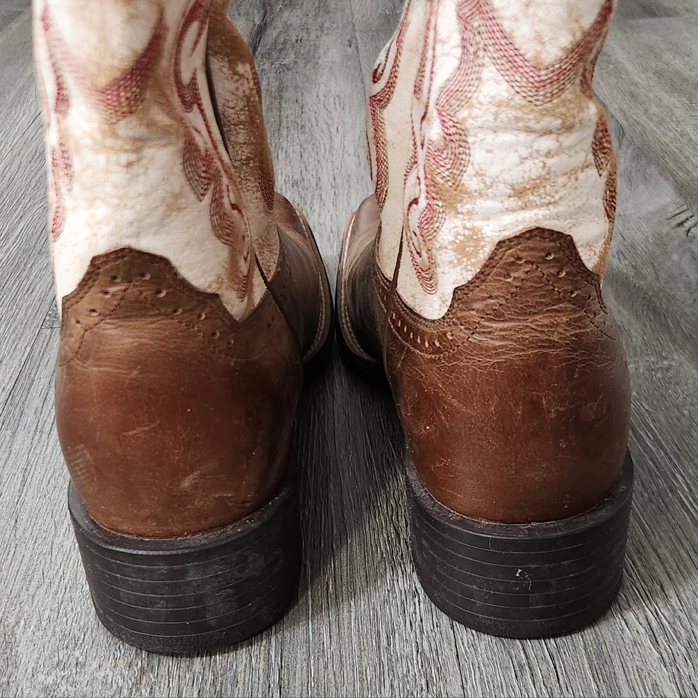 Ariat Womens Quickdraw Western Boots-Square Toe - Picture 7 of 11